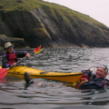 Sea kayaking summer holiday - Pembrokeshire - July 2009